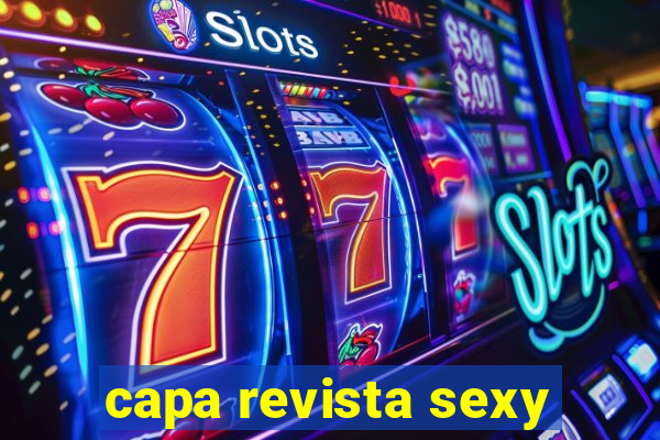 capa revista sexy